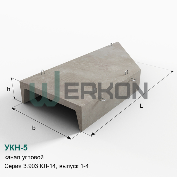 УКН-5 Канал угловой Серия 3.903 КЛ-14, выпуск 1-4