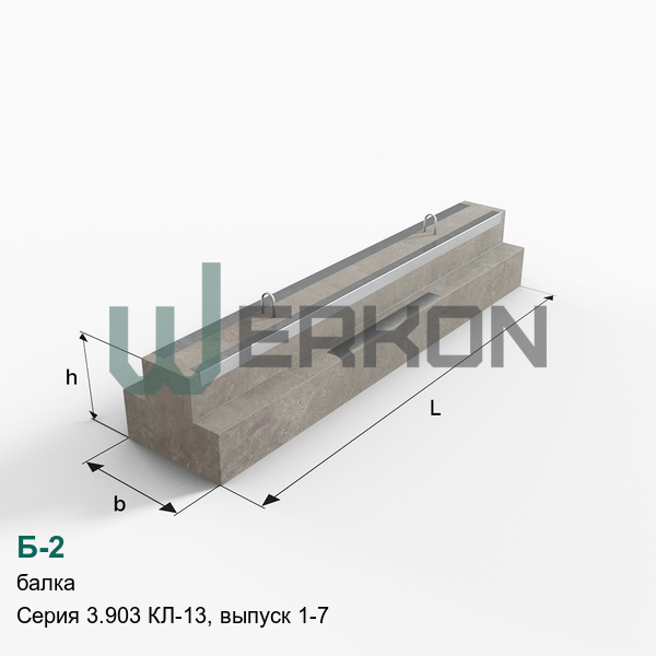 Б-2 Балка Серия 3.903 КЛ-13, выпуск 1-7